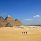 The Giza pyramid complex.